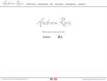 Tablet Screenshot of andrewross.com